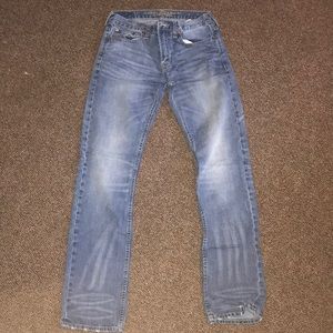 American Eagle slim straight jeans
